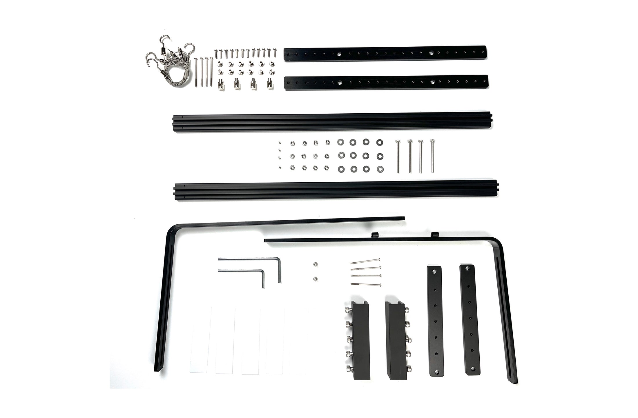 Kit 3 en 1 support de fixation, bras de montage universel et extension de bras de montage