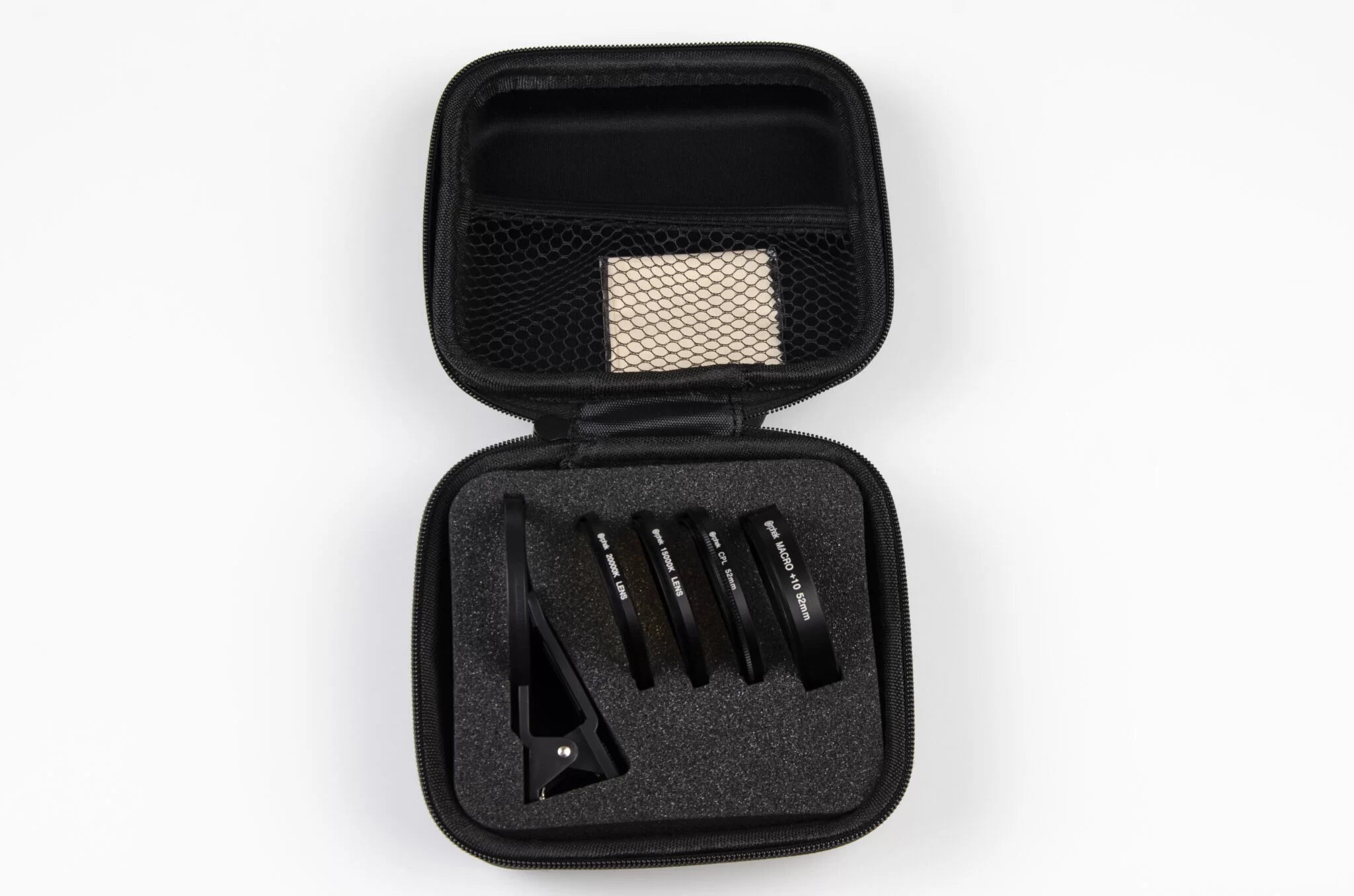 Kit Lenti Orphek Per Smartphone - 4 Lenti Per Foto Acquario (Macro, CPL, 15.000K, 20.000K) Con Clip - Foto 8